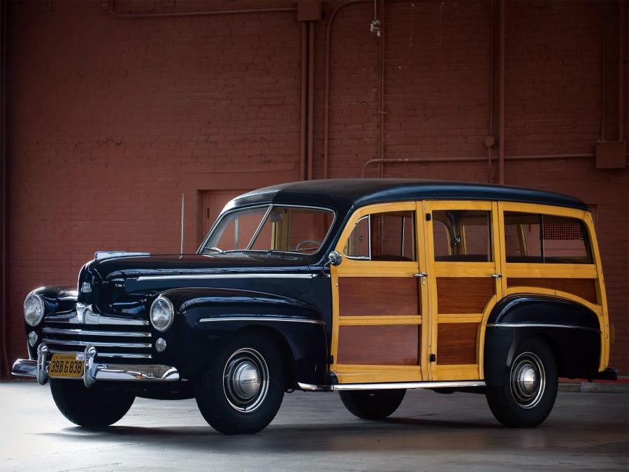  Ford V8 Super Deluxe Station Wagon 1948 года  (фото 57 из 62)